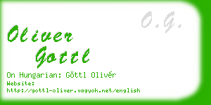 oliver gottl business card