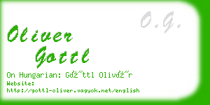 oliver gottl business card